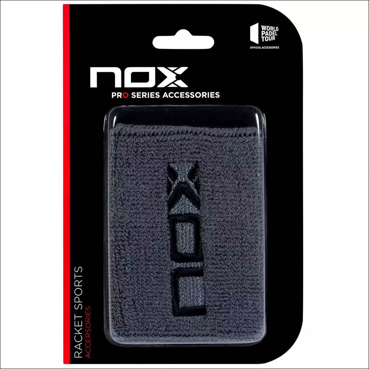 MUNHEQUEIRA NOX CINZA LOGO PRETA