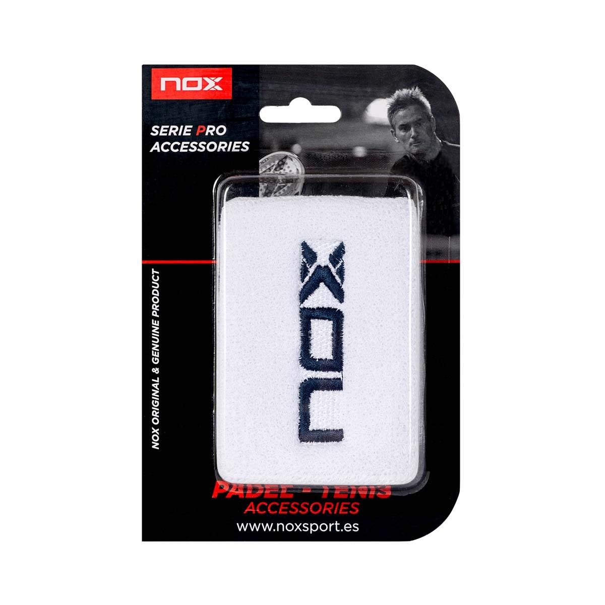 MUNHEQUEIRA NOX BRANCA LOGO AZUL